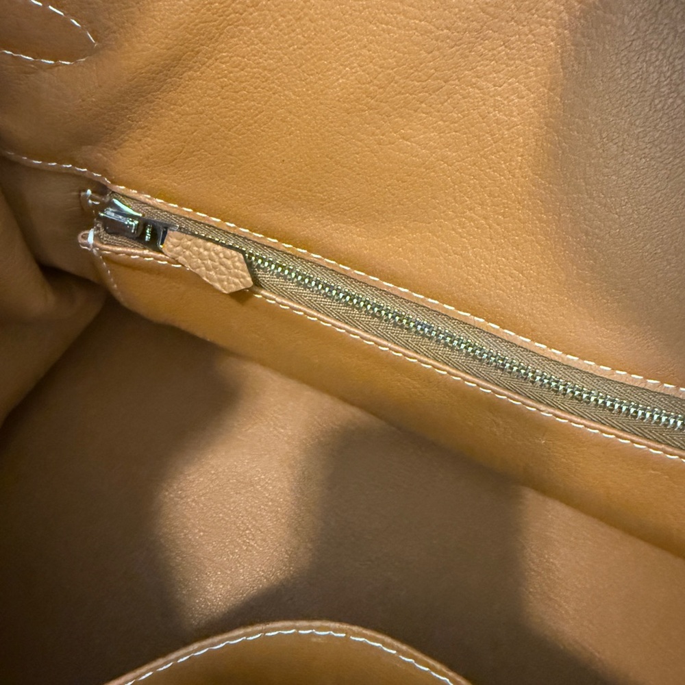 INSPIRED B BAG SIZE 40 in GOLD with palladium hardware - Picture 11 of 16
